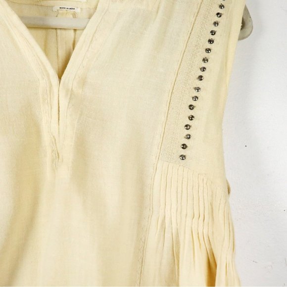 Isabel Marant Etoile Cream Sleeveless Top - Picture 5 of 5